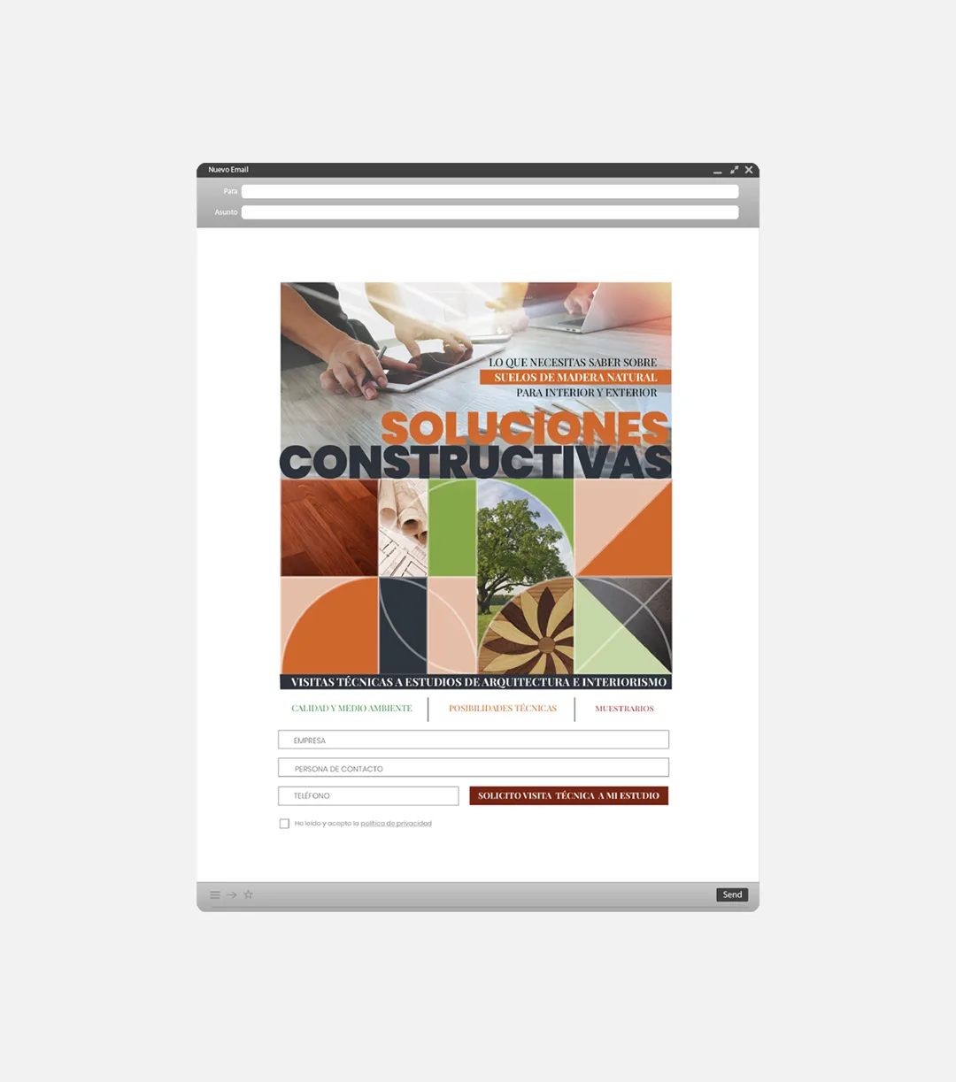 EJEMPLO DE EMAIL CON FORMULARIO 
