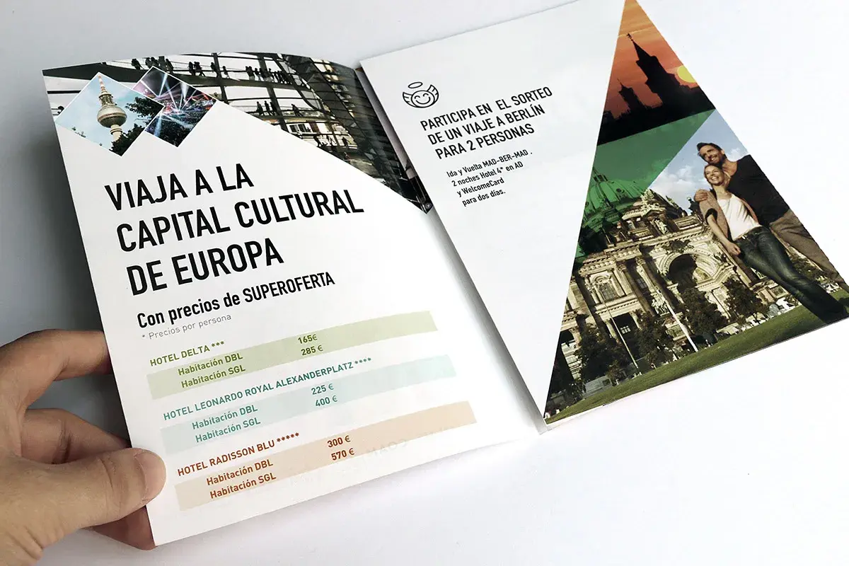 TRIPTICO JORNADAS DE ARQUITECTURA EN MADRID