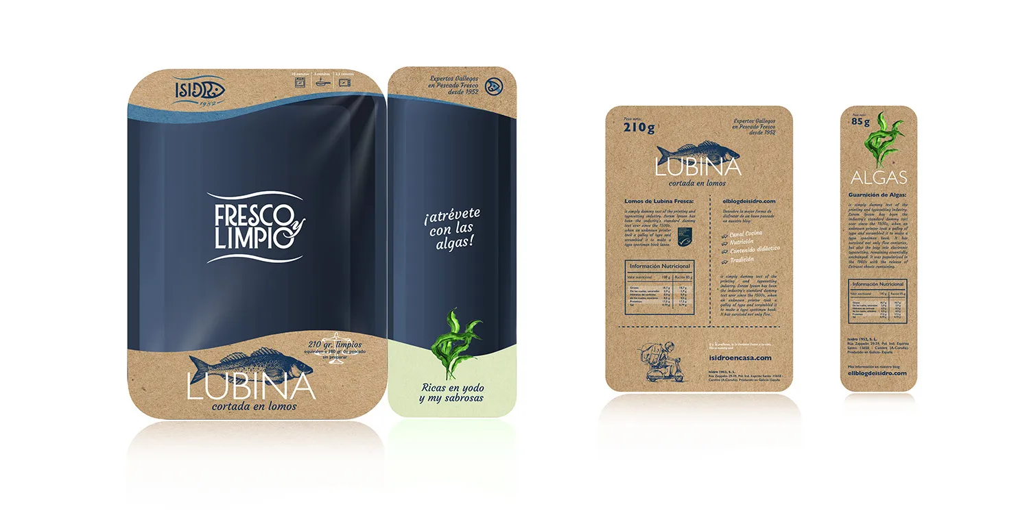 PROPUESTA DE PACKAGING PARA ENVASADO DE PESCADO FRESCO